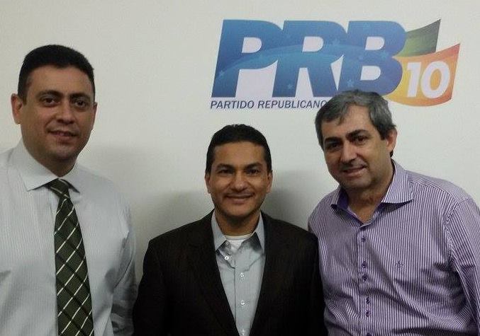 Vereador se encontra com dirigentes do PRB e sinaliza que será candidato a prefeito