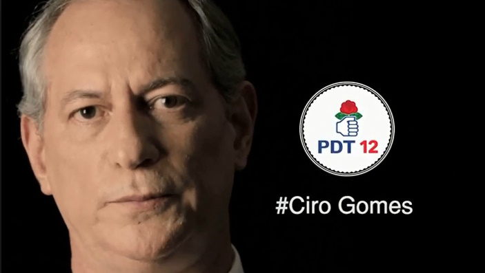 Ciro Gomes est em plena pr campanha e ser o primeiro