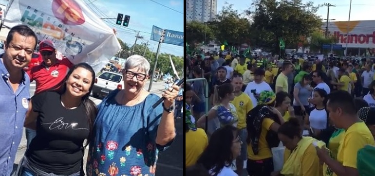 Pelo menos 5 mil sorocabanos se unem em manifestação pró-Bolsonaro