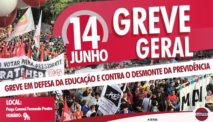 Entidades reagem à greve: é ação política dos contrários as reformas do país