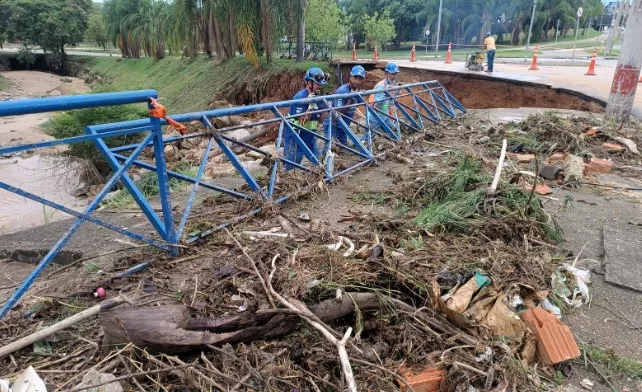 Não é a chuva