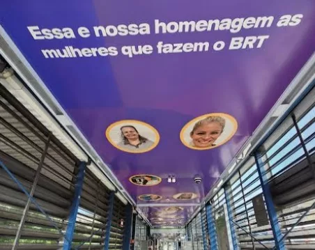 BRT homenageia as mulheres